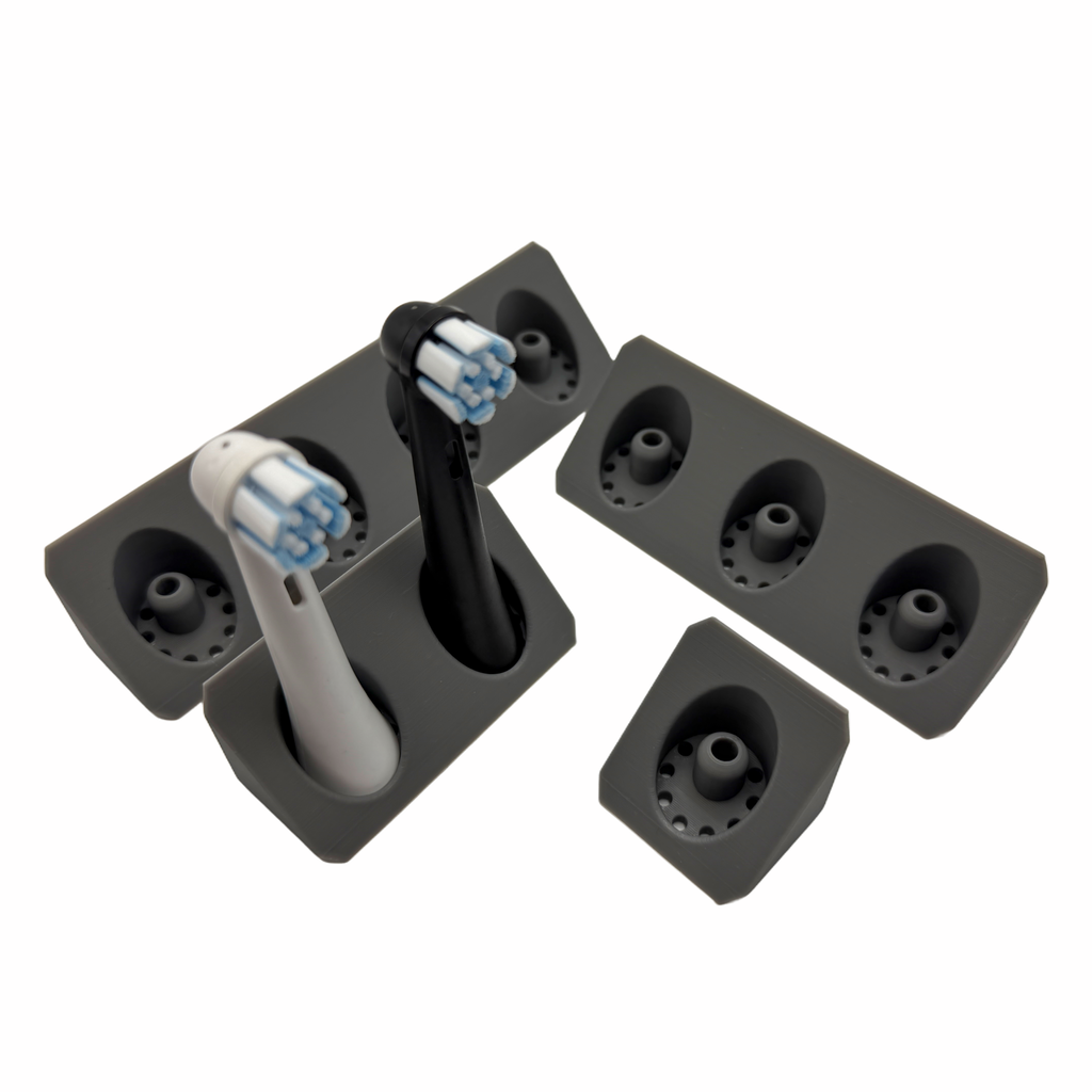 BrushDock – Zahnbürstenkopfhalter für Oral-B iO & Philips Sonicare