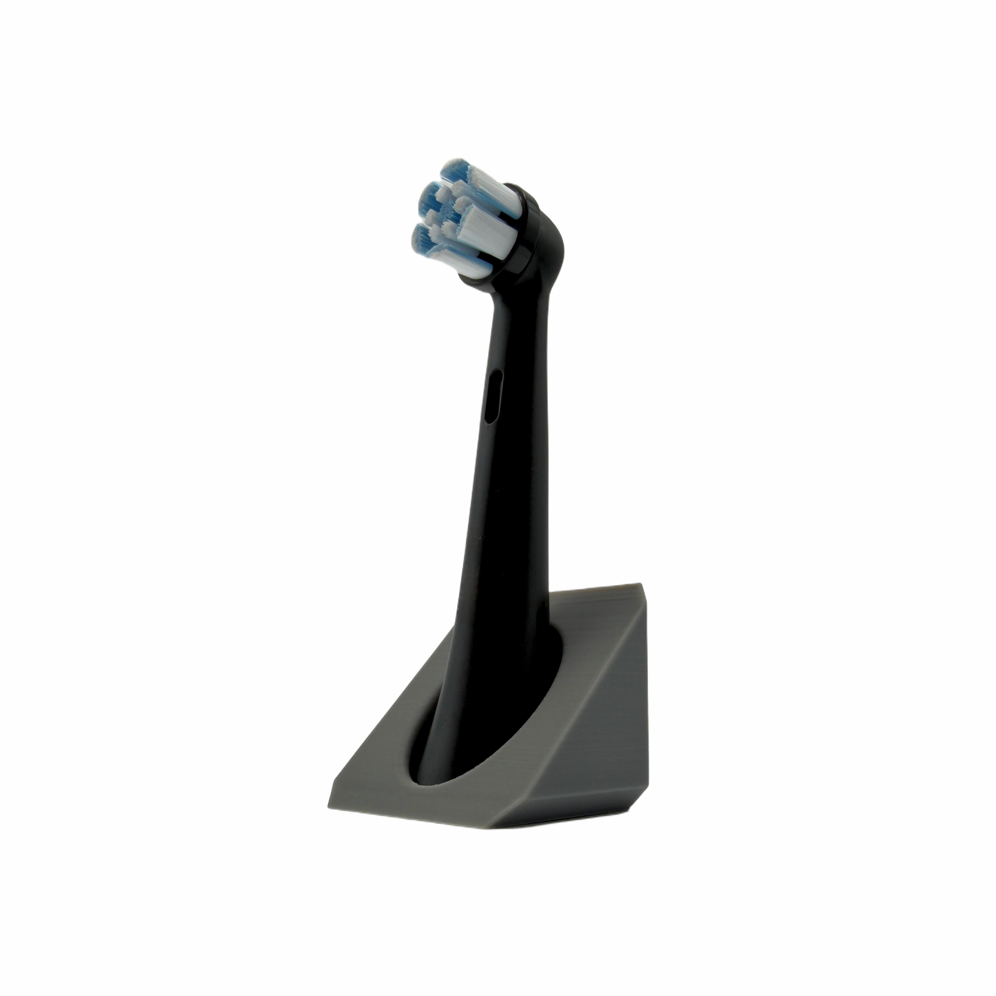 BrushDock – Zahnbürstenkopfhalter für Oral-B ( iO ) & Philips Sonicare - Wandmontage (ohne Bohren)
