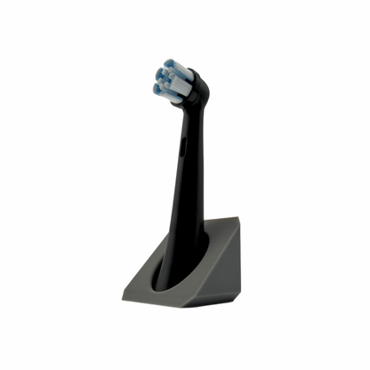 BrushDock – Zahnbürstenkopfhalter für Oral-B ( iO ) & Philips Sonicare - Wandmontage (ohne Bohren)