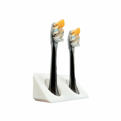 BrushDock – Zahnbürstenkopfhalter für Oral-B ( iO ) & Philips Sonicare - Wandmontage (ohne Bohren)