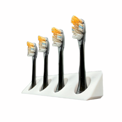 BrushDock – Zahnbürstenkopfhalter für Oral-B ( iO ) & Philips Sonicare - Wandmontage (ohne Bohren)