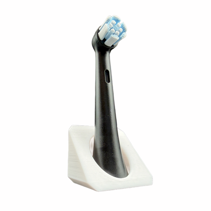 BrushDock – Zahnbürstenkopfhalter für Oral-B ( iO ) & Philips Sonicare - Wandmontage (ohne Bohren)
