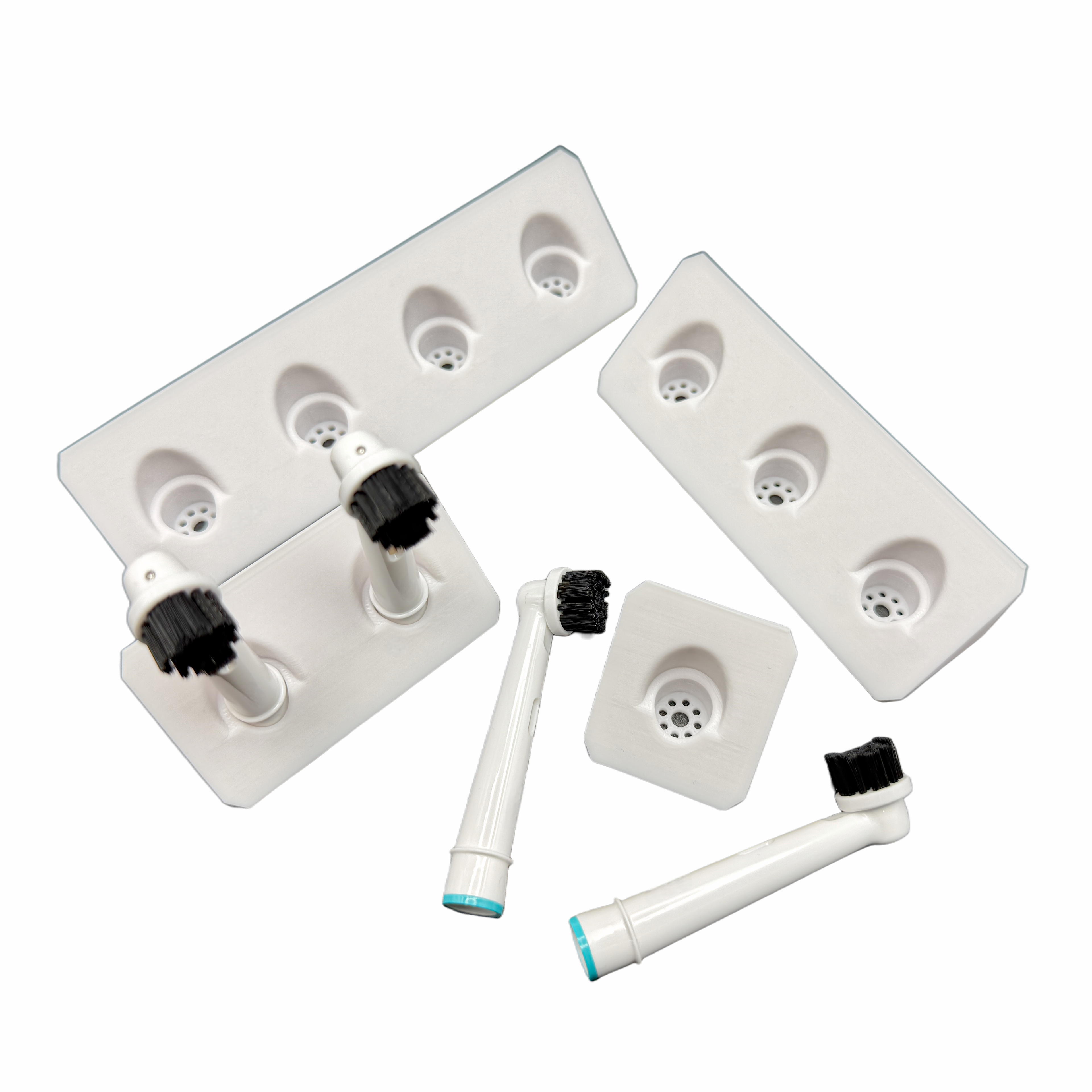 BrushDock – Zahnbürstenkopfhalter für Oral-B iO & Philips Sonicare