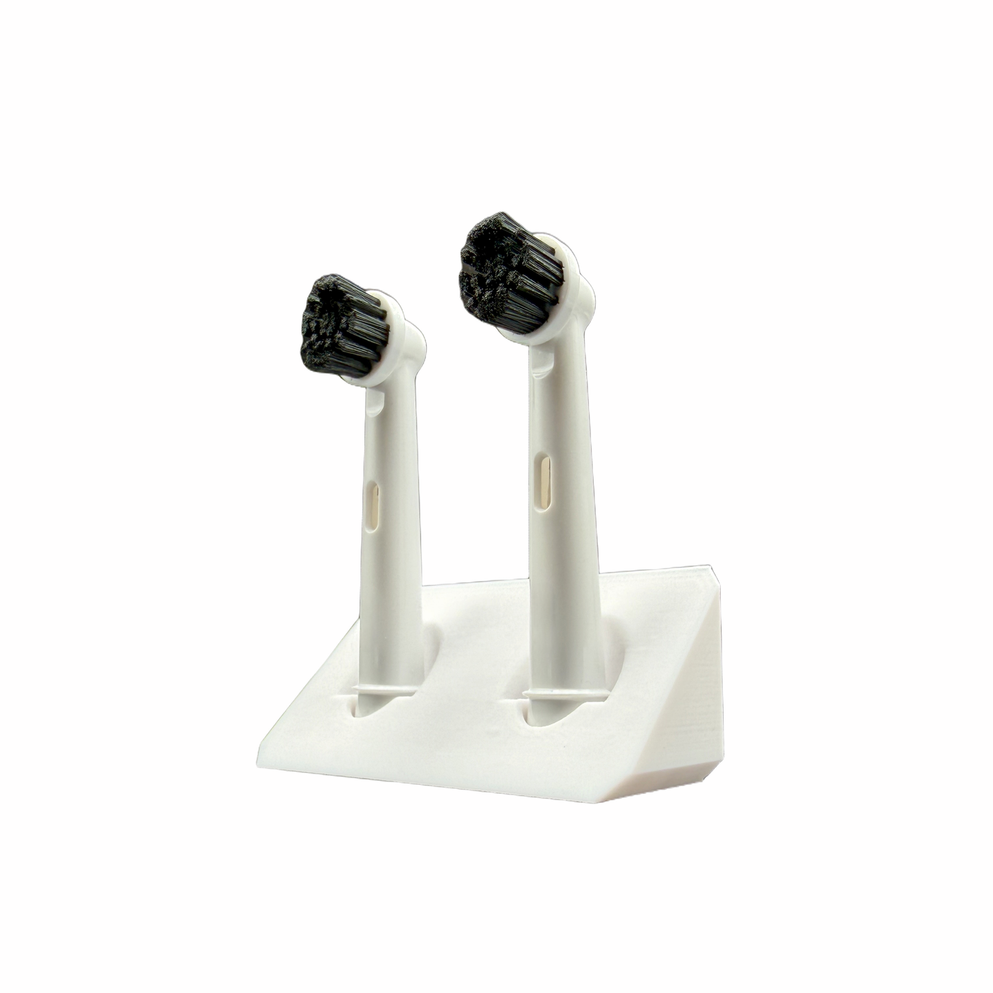 BrushDock – Zahnbürstenkopfhalter für Oral-B ( iO ) & Philips Sonicare - Wandmontage (ohne Bohren)