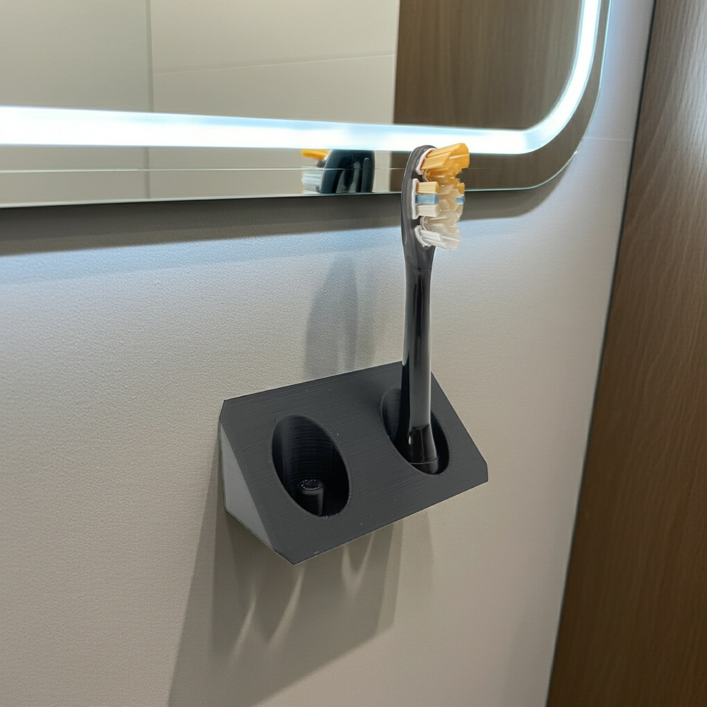 BrushDock – Zahnbürstenkopfhalter für Oral-B iO & Philips Sonicare